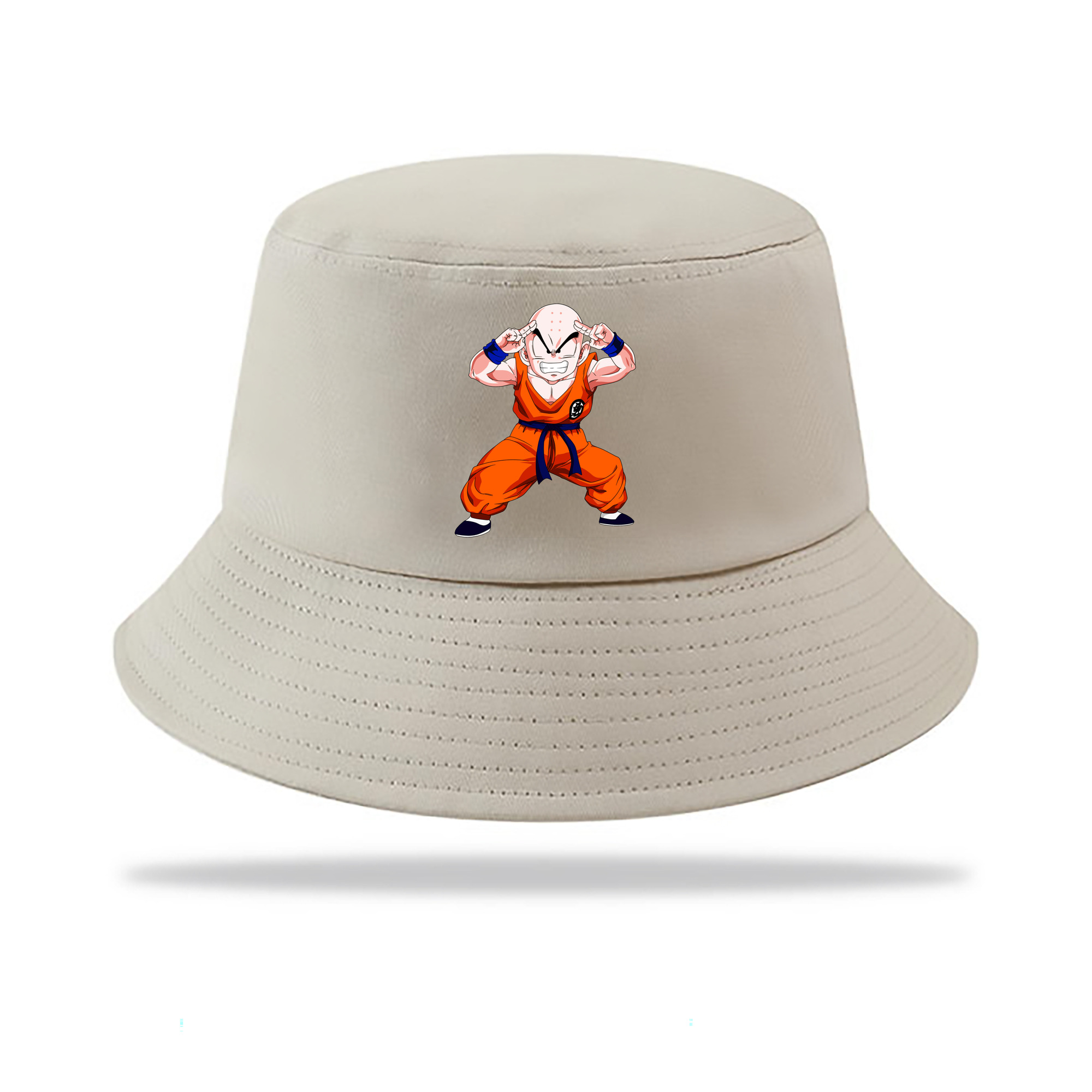 （画像用） ドラゴンボール クリリン DRAGON BALL krillin アウトドア日除けバケットハット